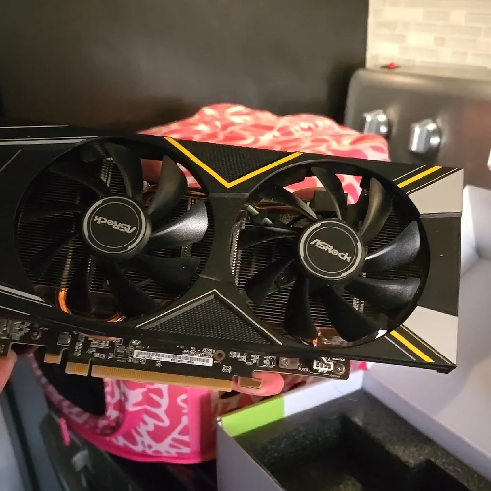 Graphics Card - Silver and Black